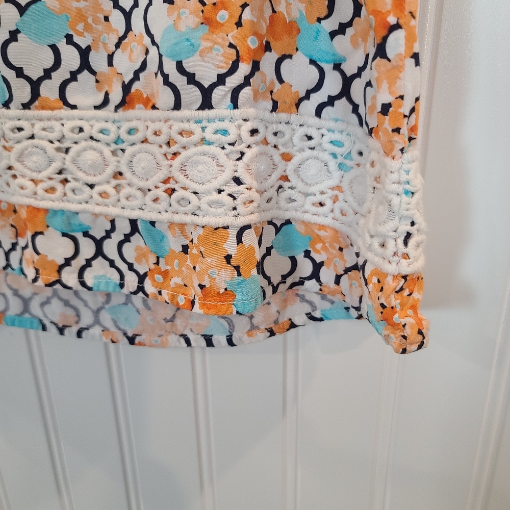 Girls Crown and Ivy sleeveless blouse, YM - Picture 3 of 4